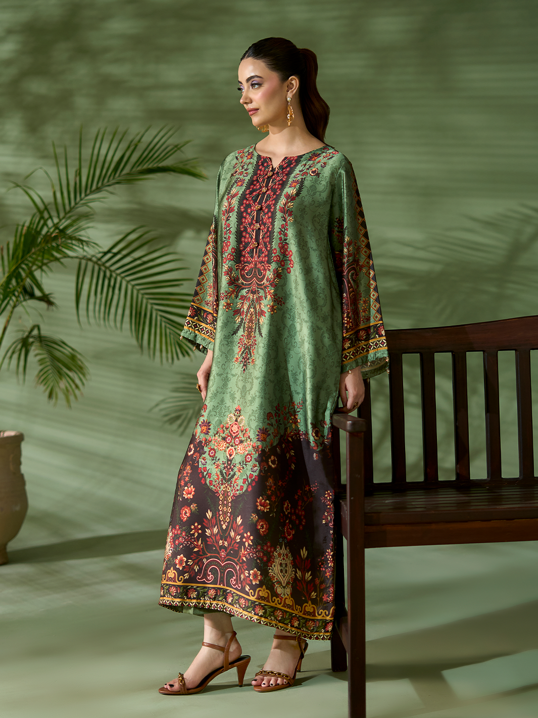 NOURA SILK KAFTAN |  By Allys 105