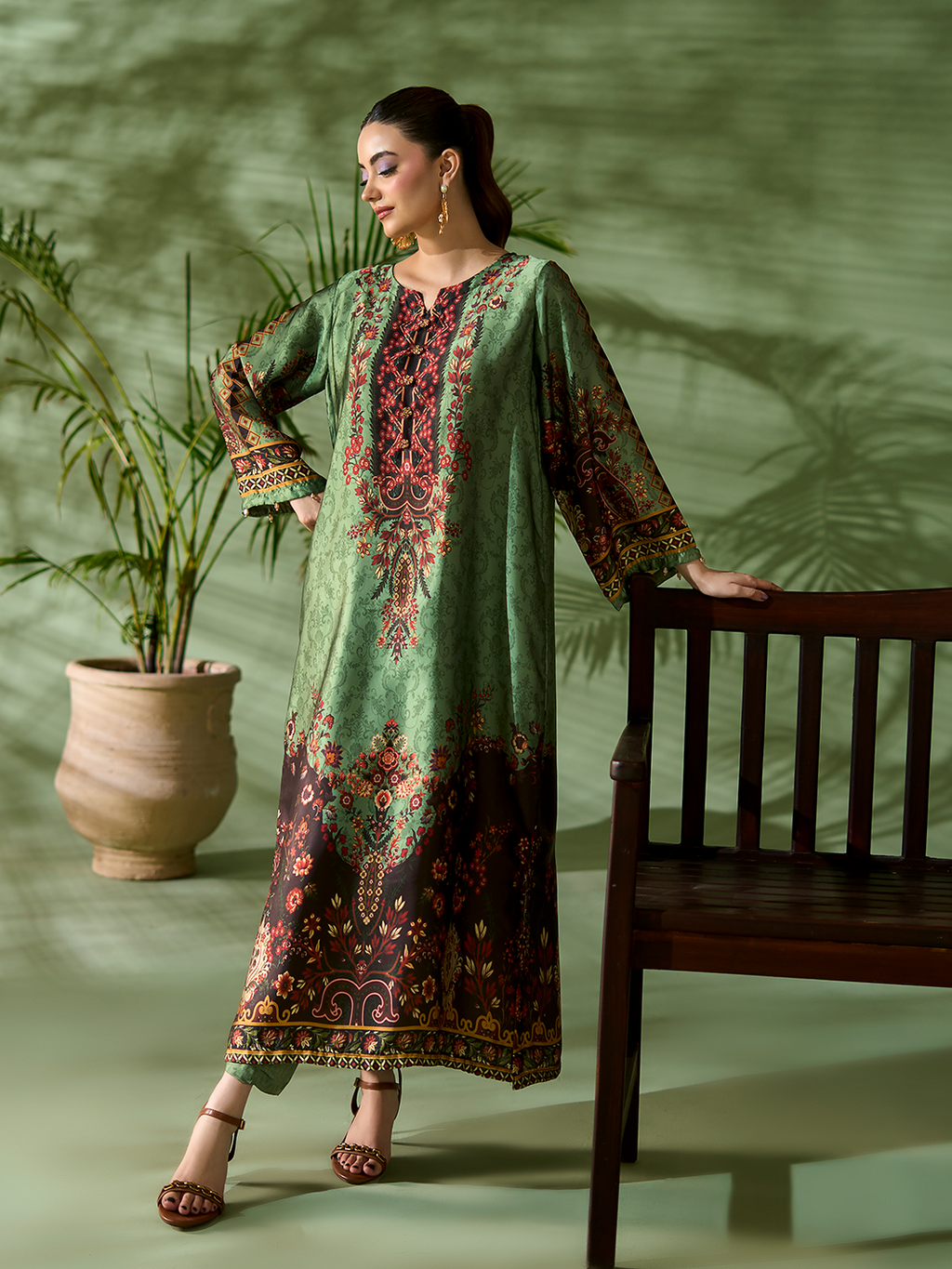 NOURA SILK KAFTAN |  By Allys 105