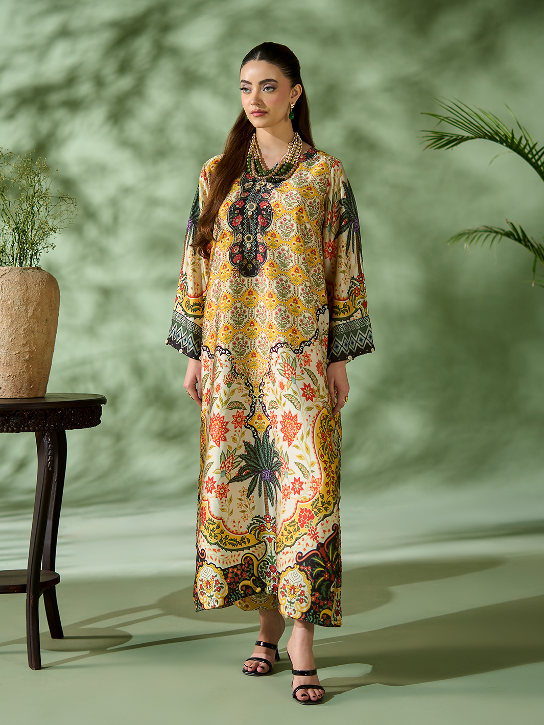 NOURA SILK KAFTAN |  By Allys 109