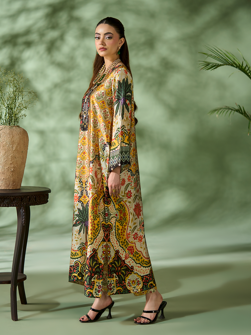 NOURA SILK KAFTAN |  By Allys 109