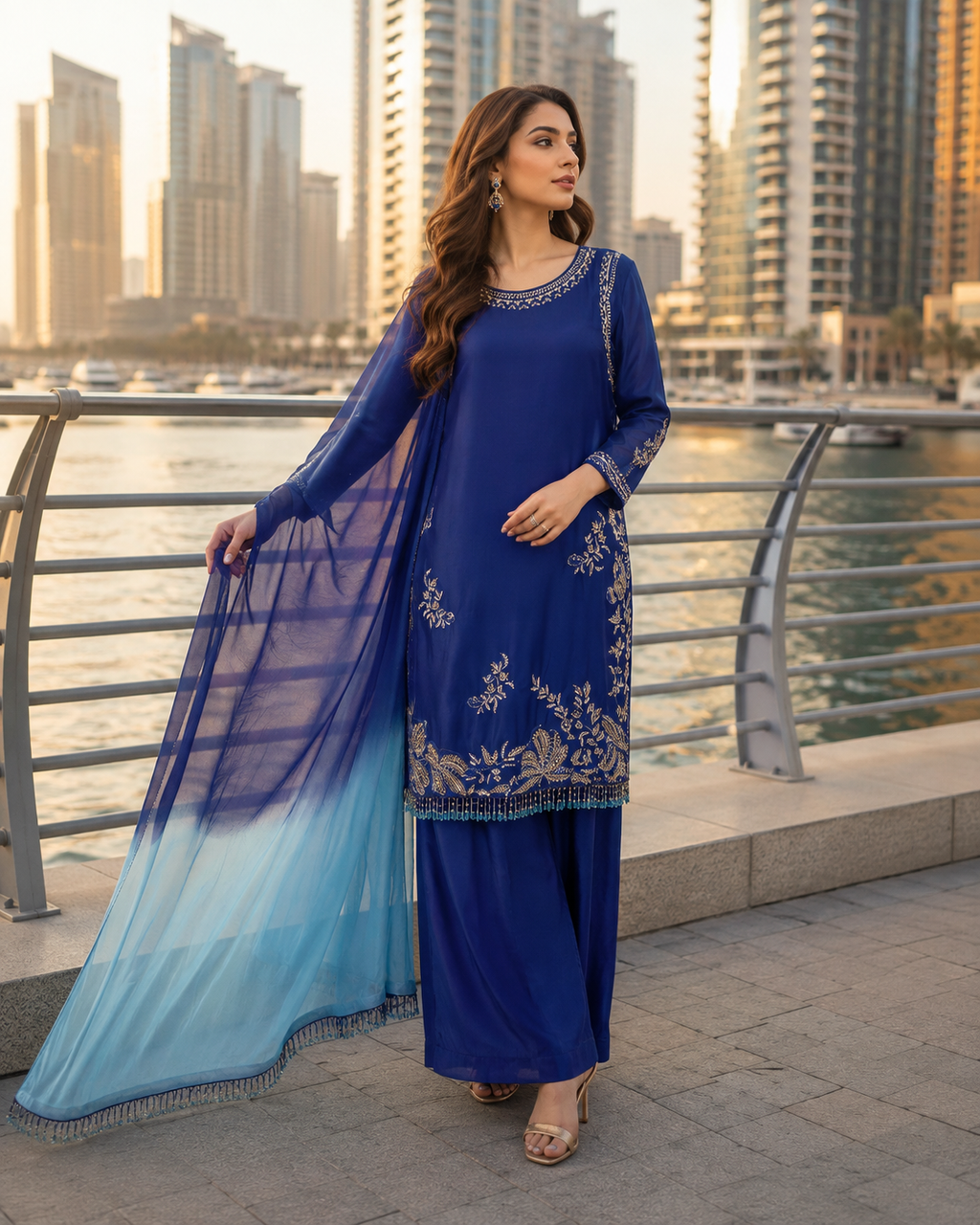 Title: Pure Tussel Silk Handcrafted Luxury By M&M | 105
