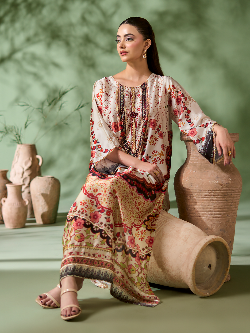 NOURA SILK KAFTAN |  By Allys 106