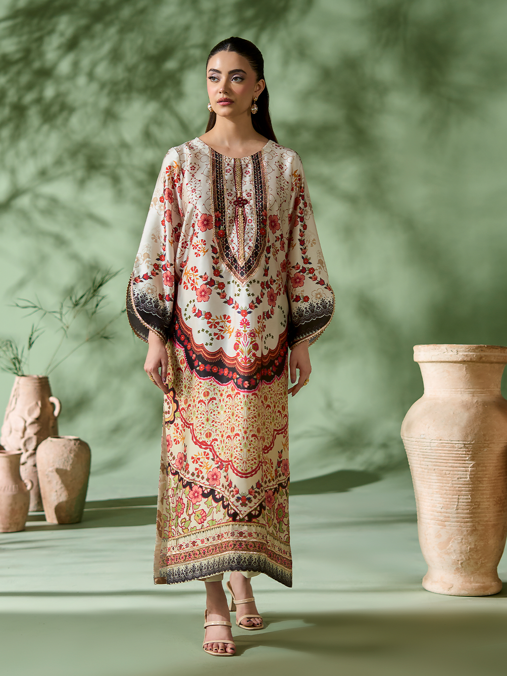 NOURA SILK KAFTAN |  By Allys 106