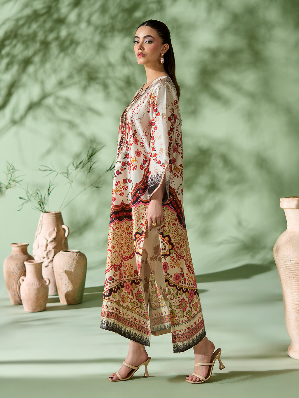 NOURA SILK KAFTAN |  By Allys 106