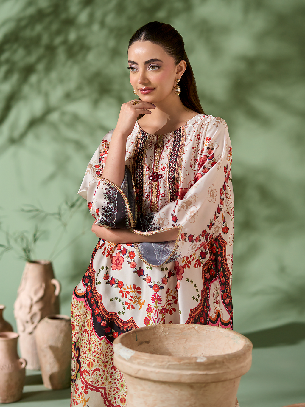NOURA SILK KAFTAN |  By Allys 106