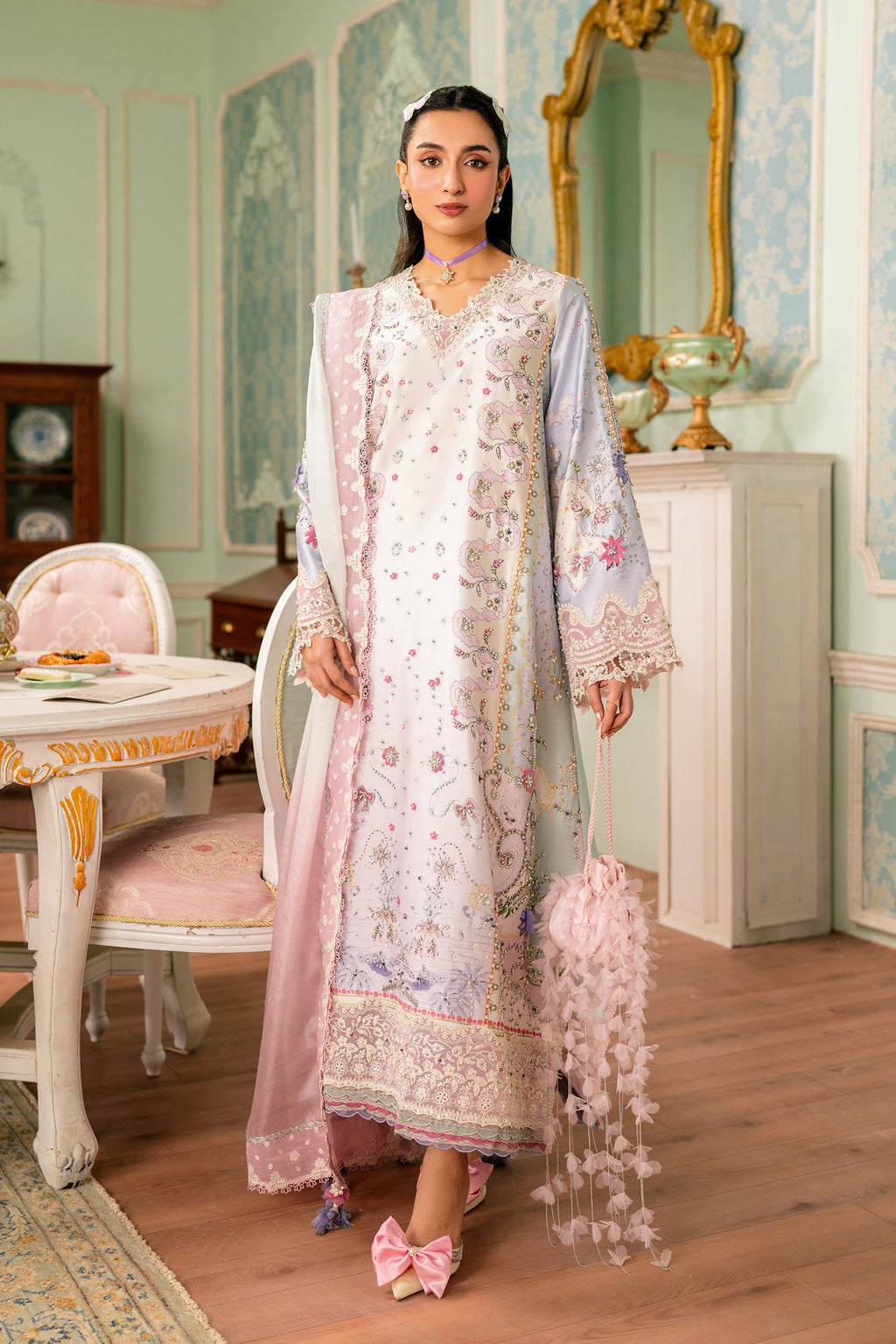 AKARI | Luxe silk | By Qalamkar-107