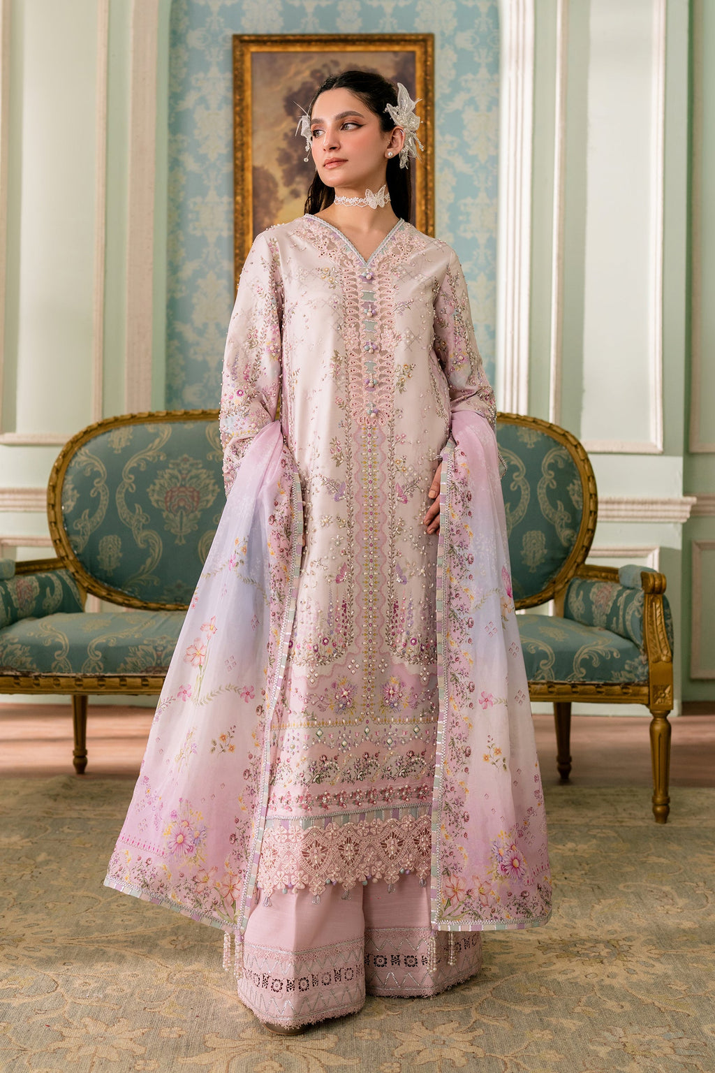CALISTA | Luxe silk | By Qalamkar-103