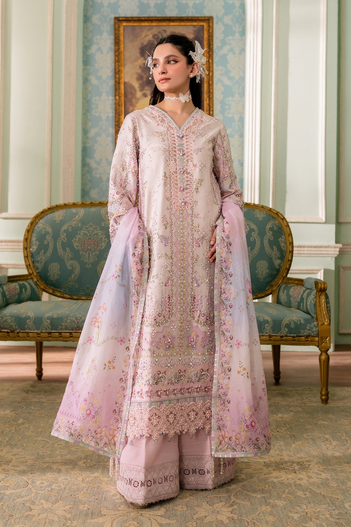 CALISTA | Luxe silk | By Qalamkar-103