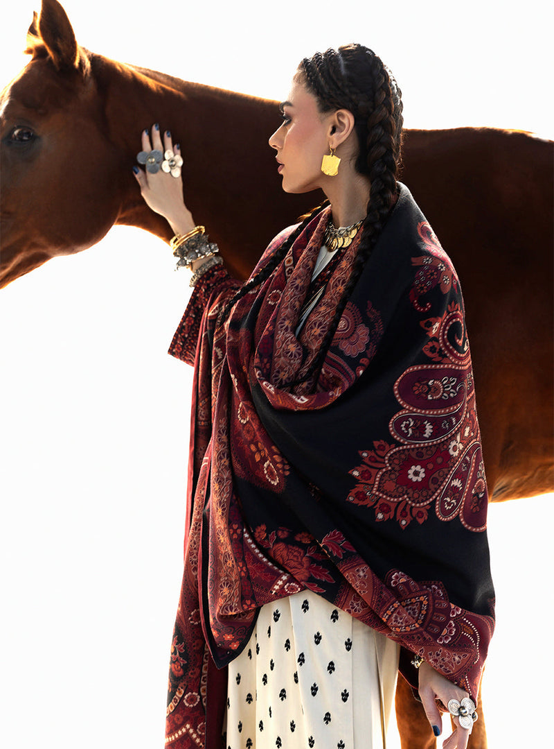 Imani Winter Shawls by Zainab Chottani -102