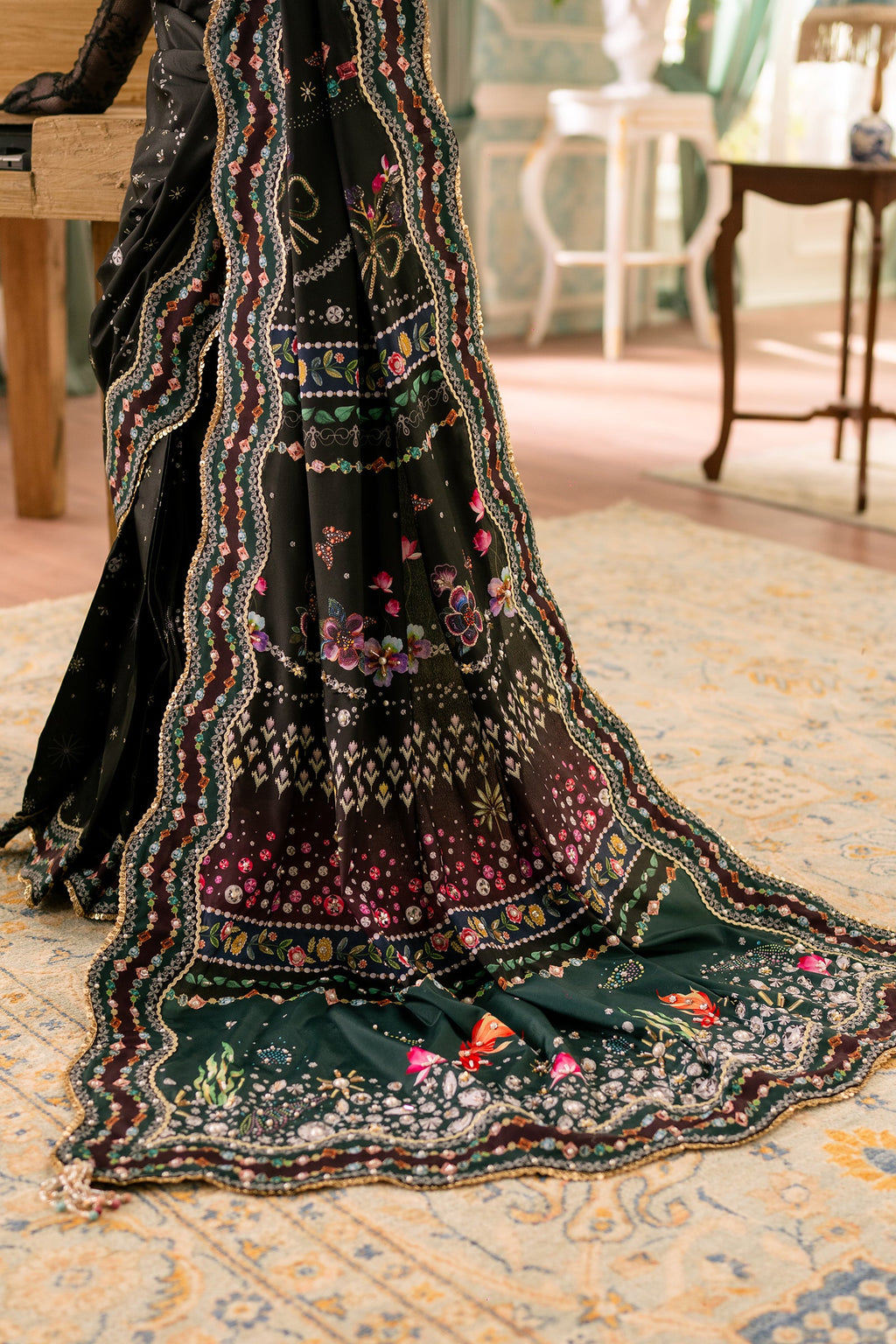 LINNEA | Luxe silk | By Qalamkar-104