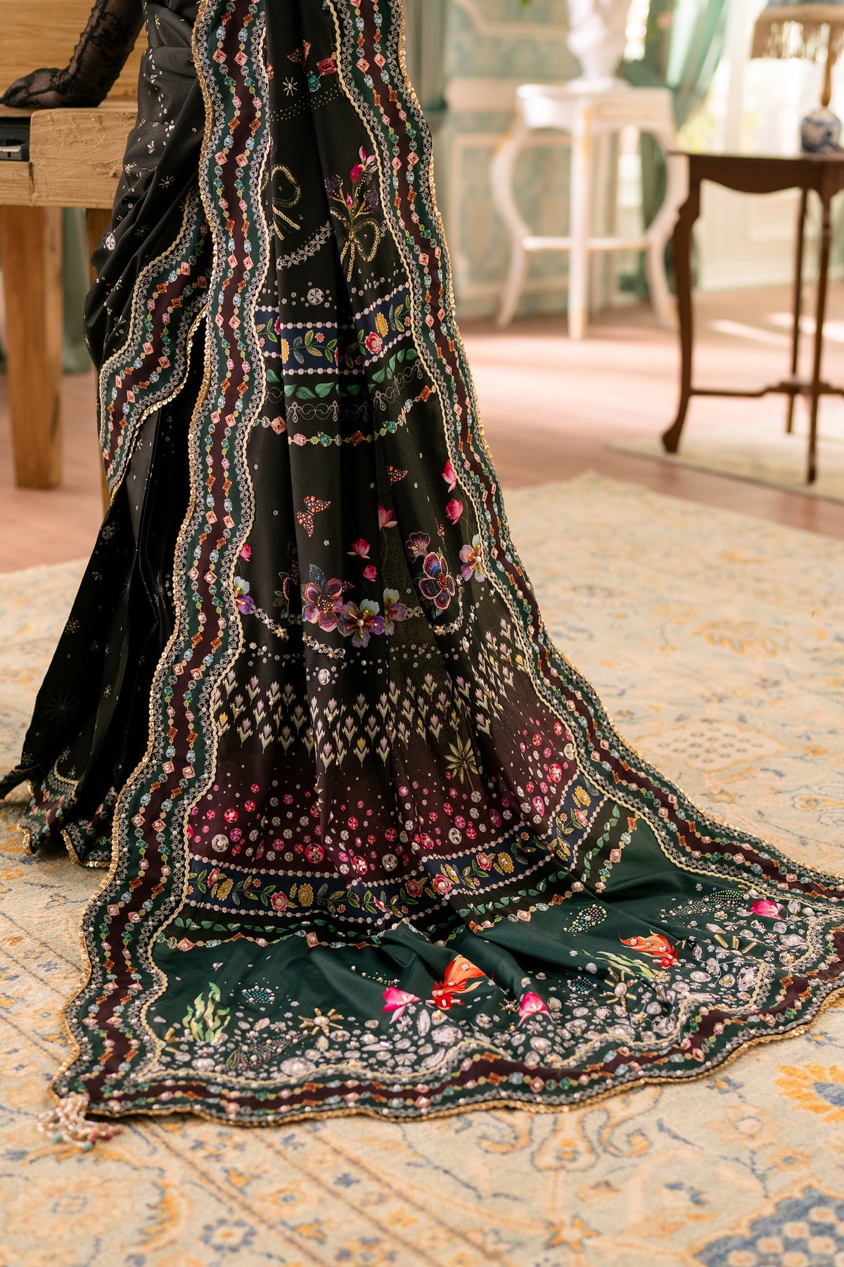 LINNEA | Luxe silk | By Qalamkar-104