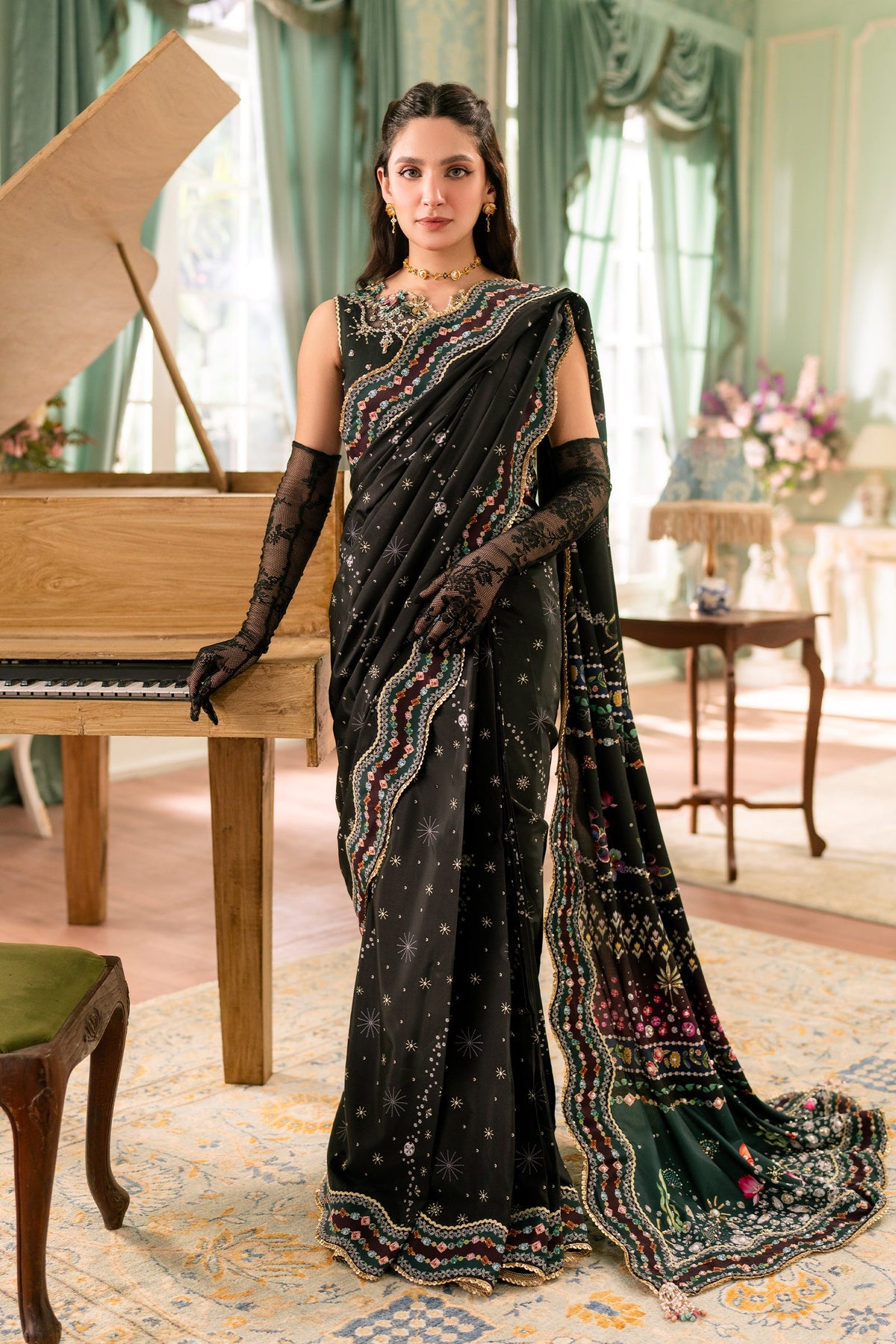 LINNEA | Luxe silk | By Qalamkar-104