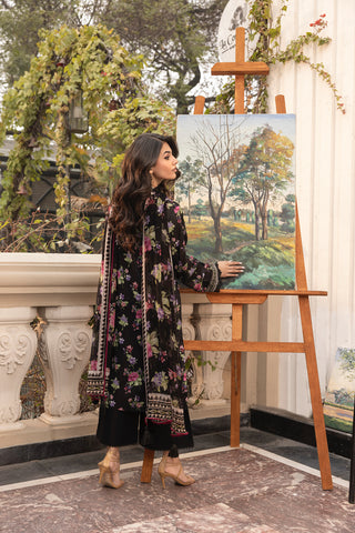 Komal by Lakhany Embroidered Lawn Suits 101 lawn Pakistani suit dupatta view M&M Couture USA