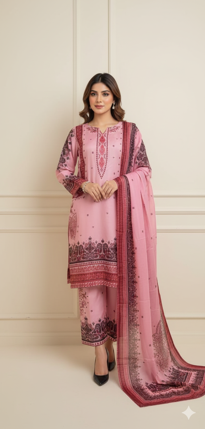 Pure Satin Silk By M & M Couture -104