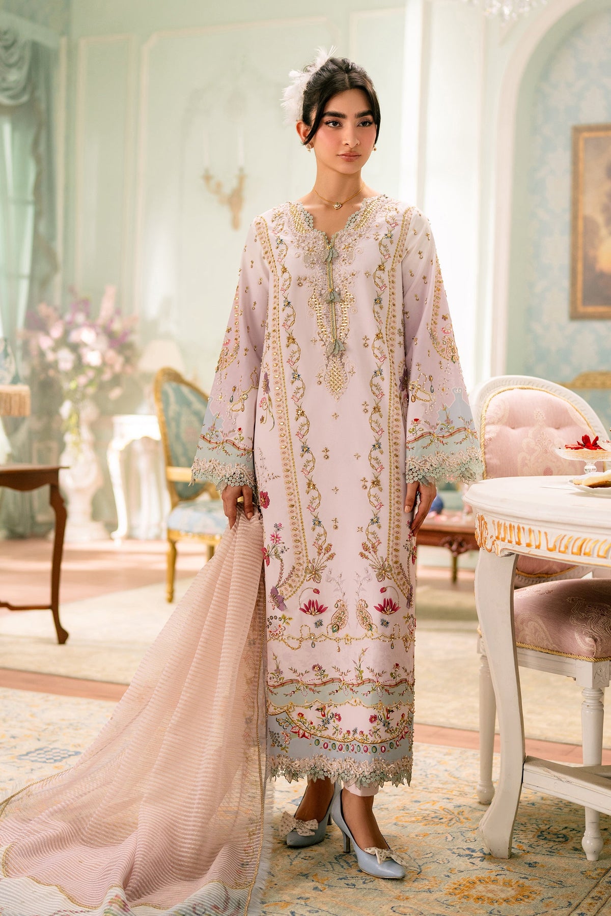NOA | Luxe silk | By Qalamkar-102