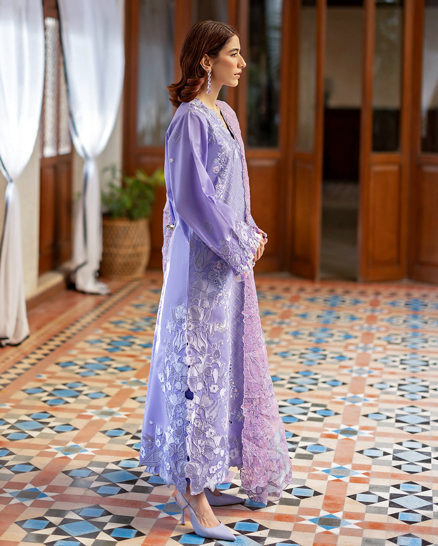 Noctelle | Astoria By Mushq Pakistani suit detail view M&M Couture USA