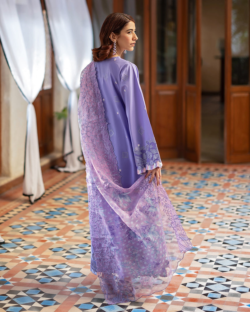 Noctelle | Astoria By Mushq Pakistani suit dupatta view M&M Couture USA