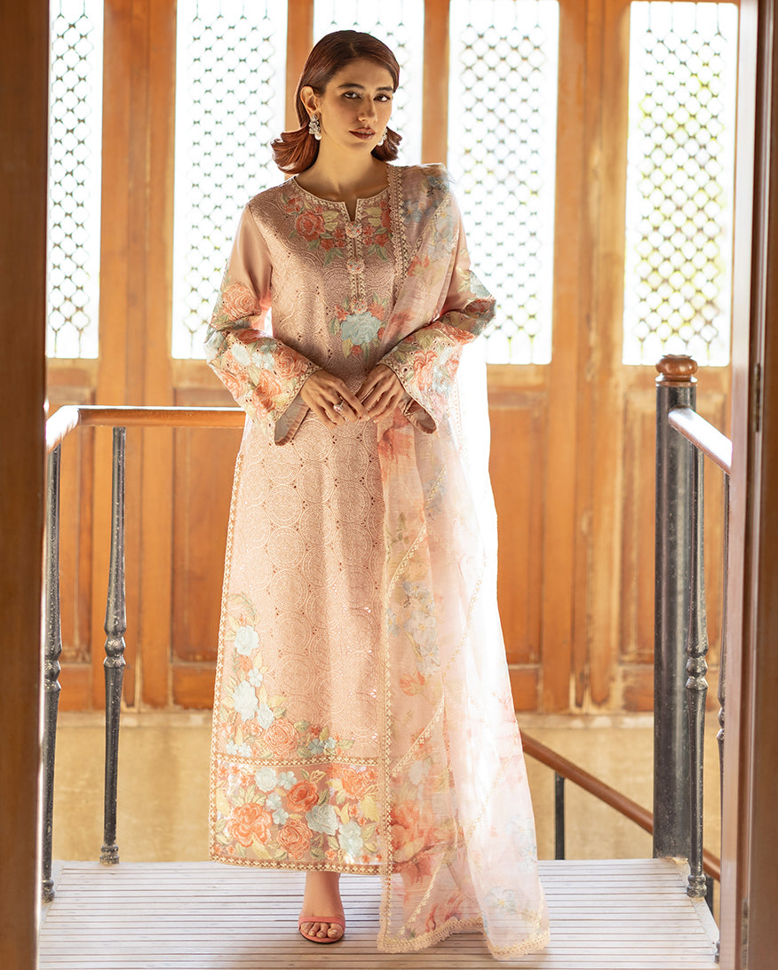 Norah | Astoria By Mushq Pakistani suit detail view M&M Couture USA