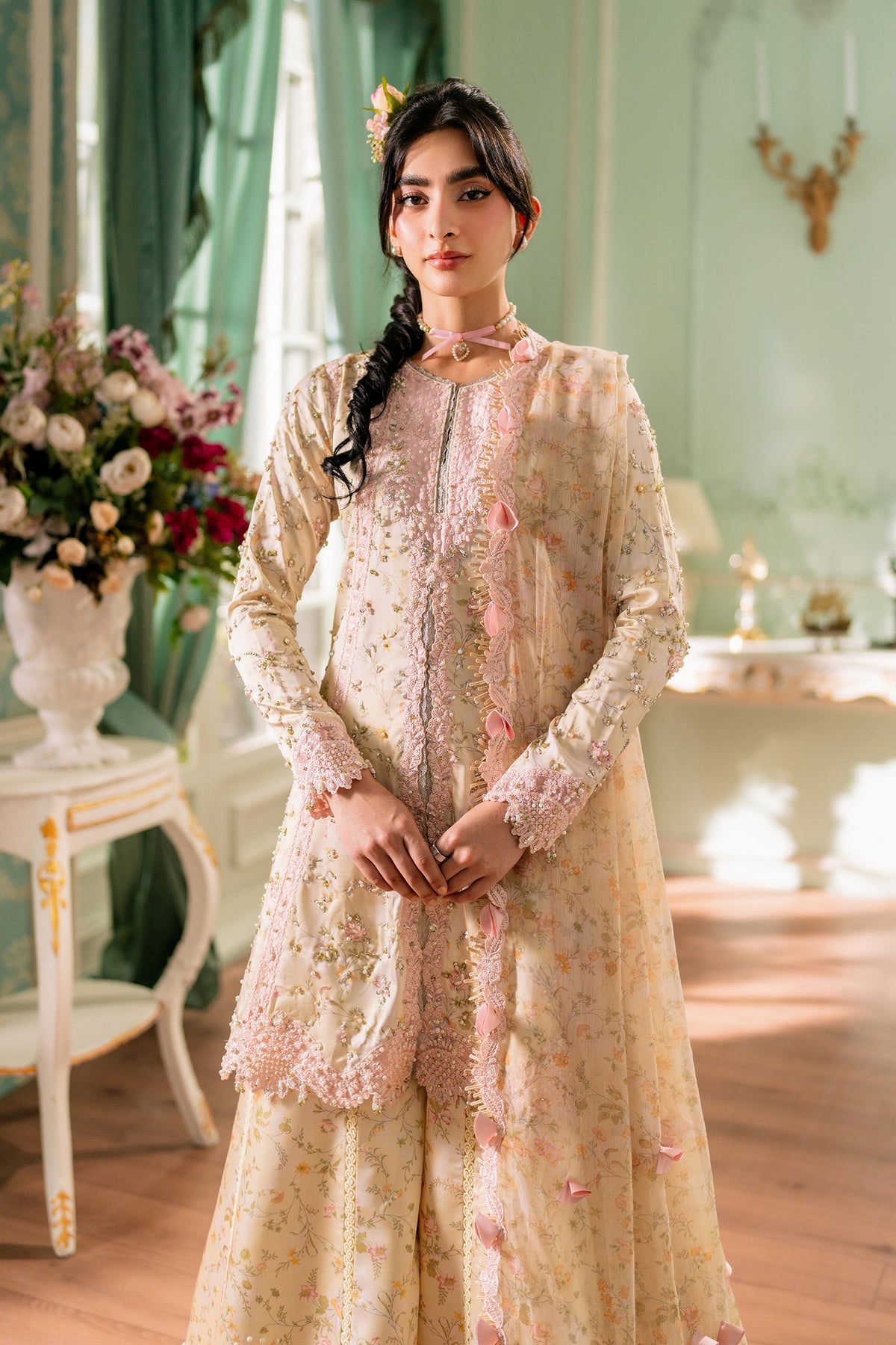 SOLENE | Luxe silk | By Qalamkar-108