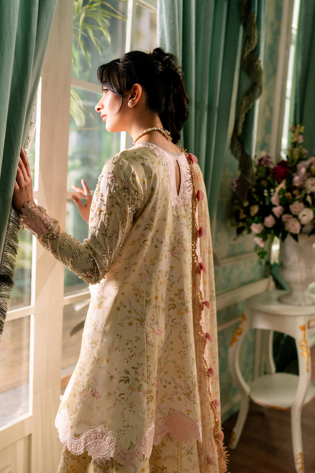 SOLENE | Luxe silk | By Qalamkar-108