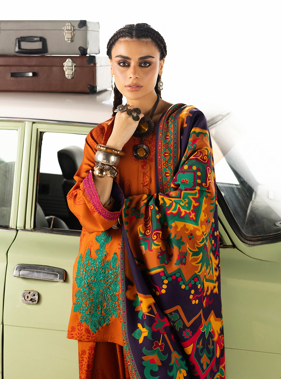 Suniva Winter Shawls by Zainab Chottani Pakistani suit dupatta view M&M Couture USA