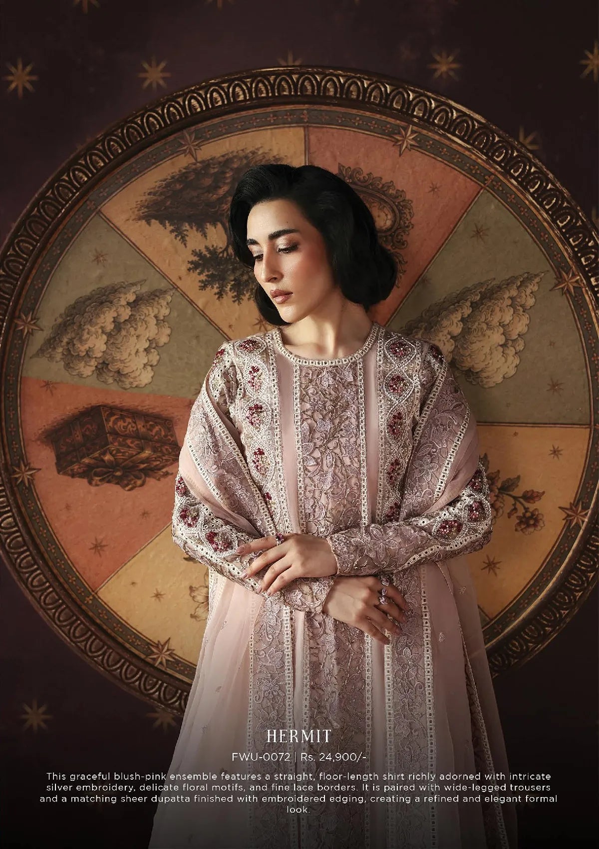 HERMIT– La Fuchsia Festive '26 by Afrozeh | 109