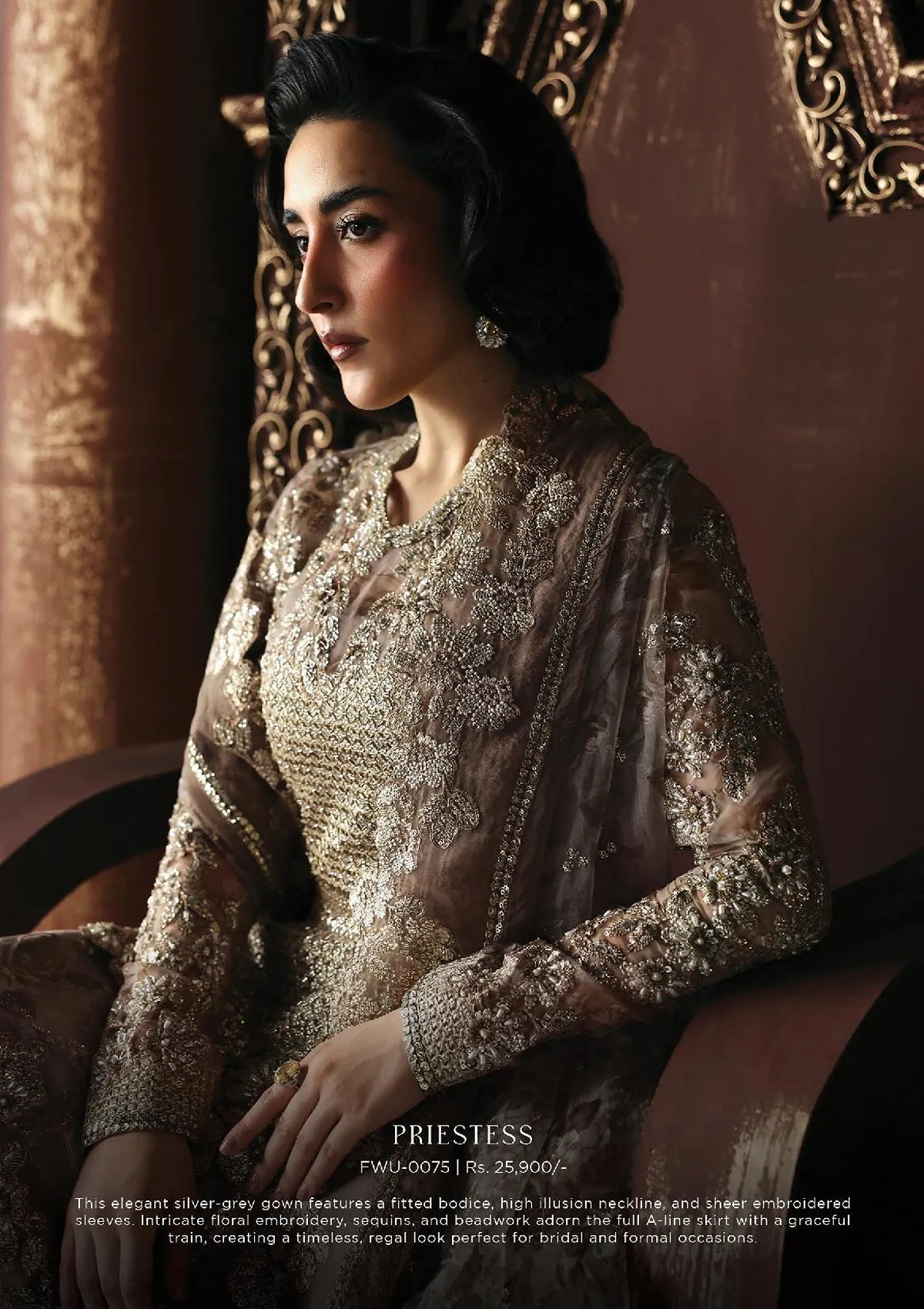 PRIESTESS – La Fuchsia Festive '26 by Afrozeh | 106
